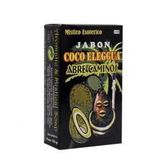 Jabón Esotérico Coco Eleggua Abre Caminos 80grs